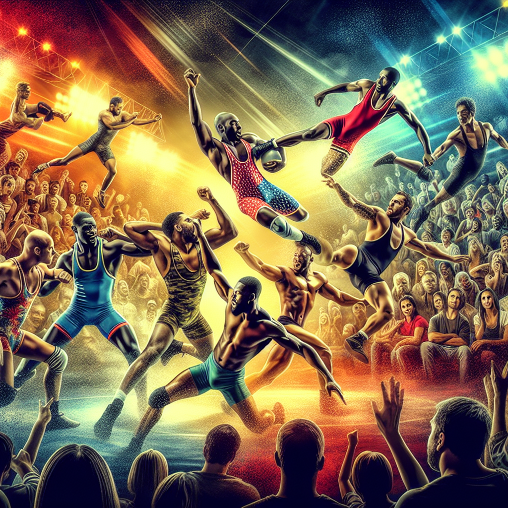 Wrestling image
